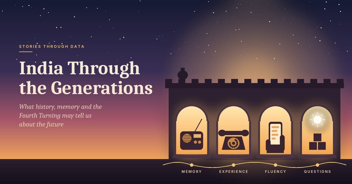 India Through the Generations: What History, Memory, and the Fourth Turning may tell us about the Future?