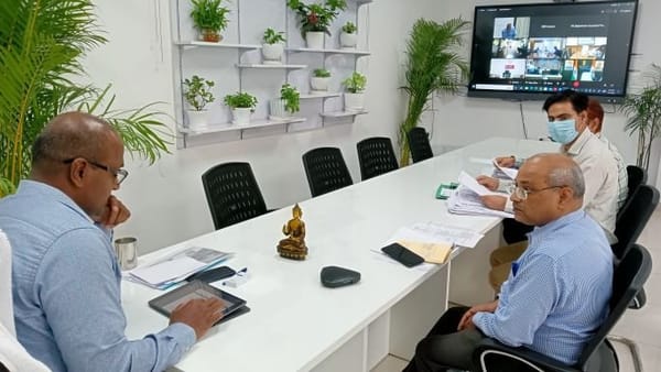 Meeting with Secretary, Rural Development, Government of India on "Mission Amrit Sarovar"
